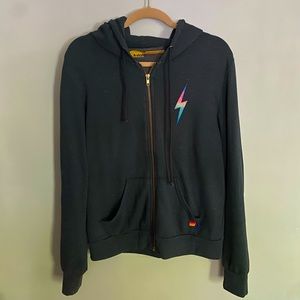 Aviator Nation Bolt Hoodie | Navy | Medium | Unisex